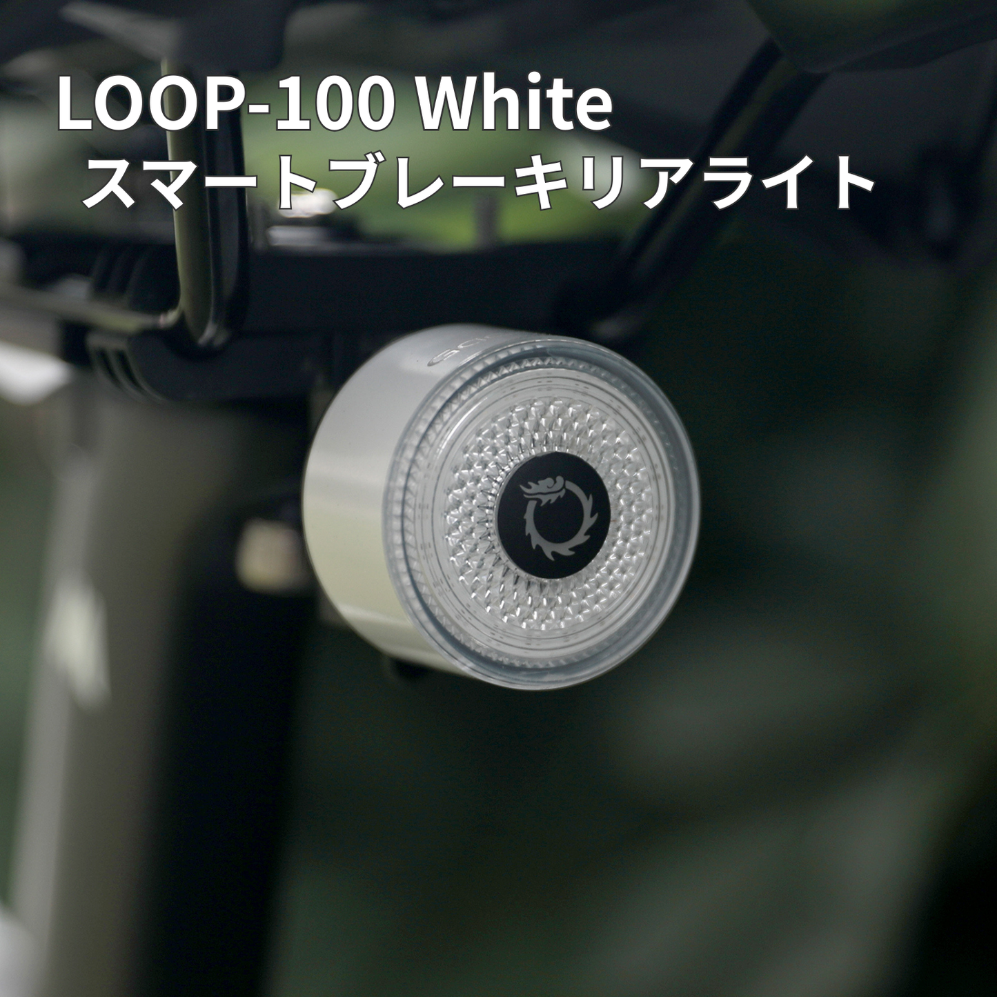 Gaciron(ガシロン)リアライト LOOP-100(white)