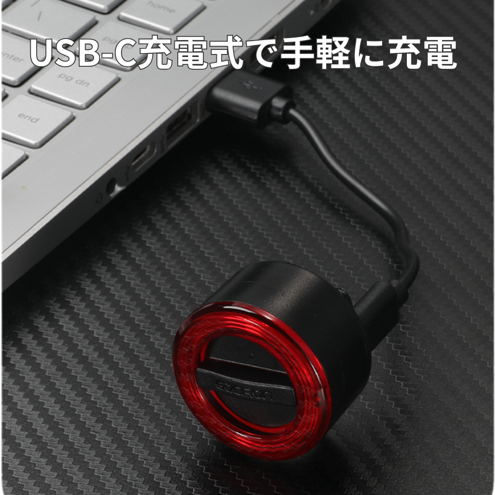 Gaciron (ガシロン) ライト付サドルバッグ BIRD NEST-100