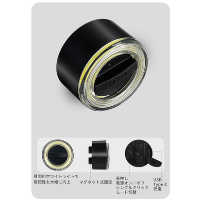 Gaciron (ガシロン) ライト一体型ハンドルバーバッグ　CAT HOUSE-200