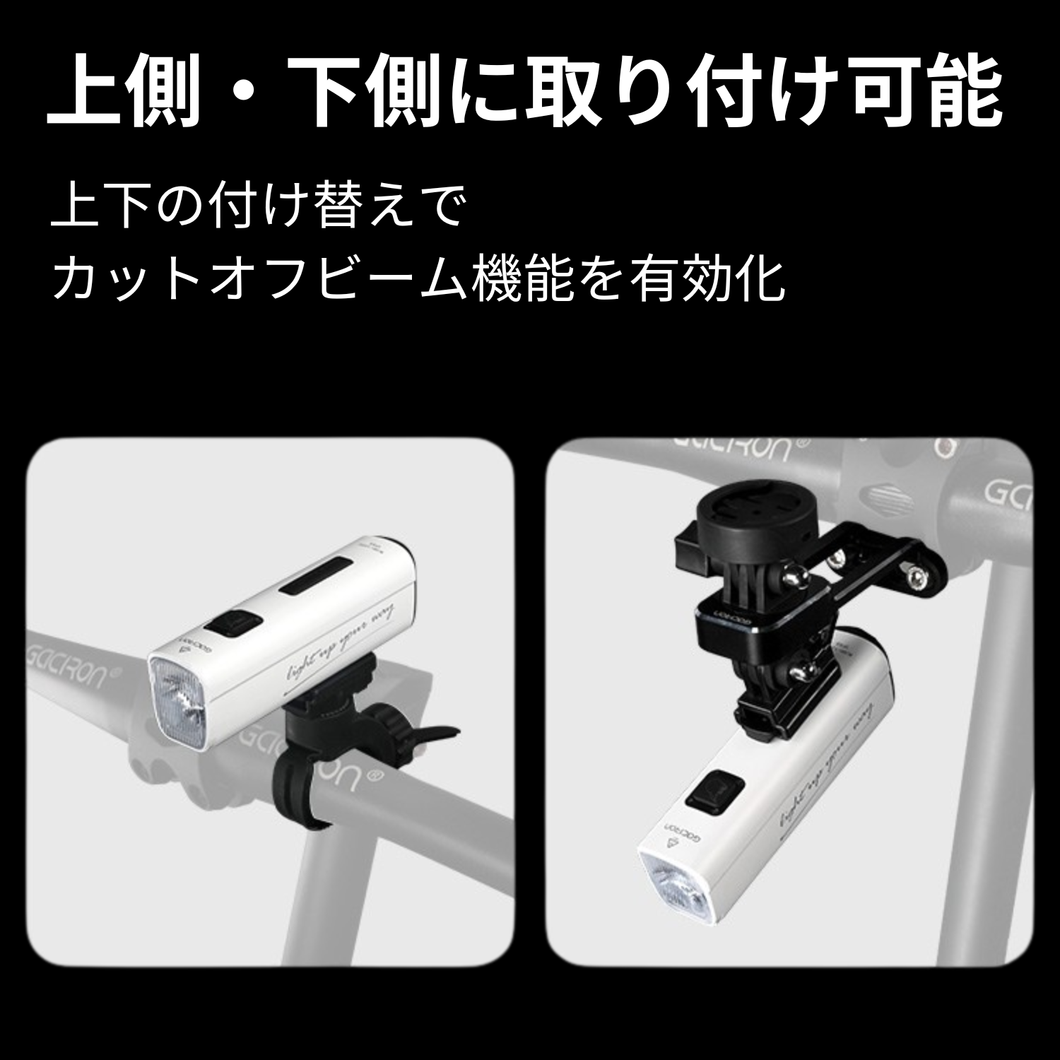 Gaciron（ガシロン）フロントライト KIWI-1200 – Gaciron公式ストア