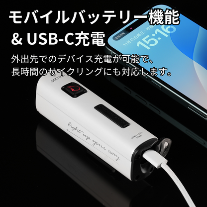 Gaciron（ガシロン）フロントライト KIWI-1200