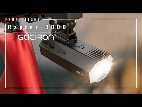 Gaciron(ガシロン)フロントライト Raptor-3000 – Gaciron公式ストア - Main Image