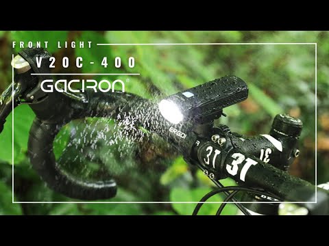 ライトロード確認用 Gaciron（ガシロン）フロントライト V20C-400